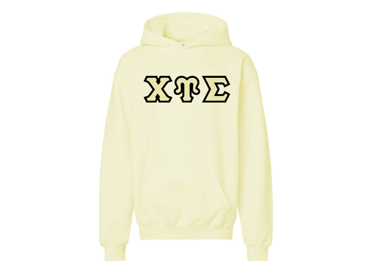 Chi Upsilon Sigma Beige Hoodie