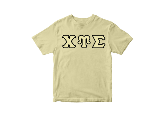 Chi Upsilon Sigma Beige Shirt