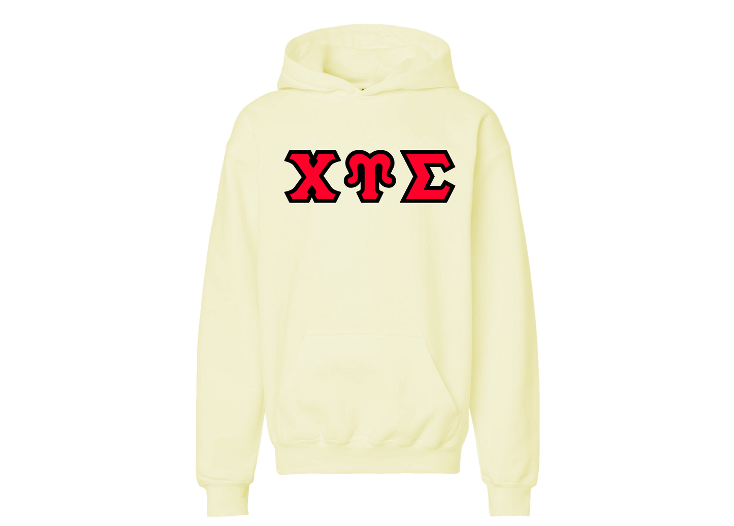 Chi Upsilon Sigma Beige Hoodie