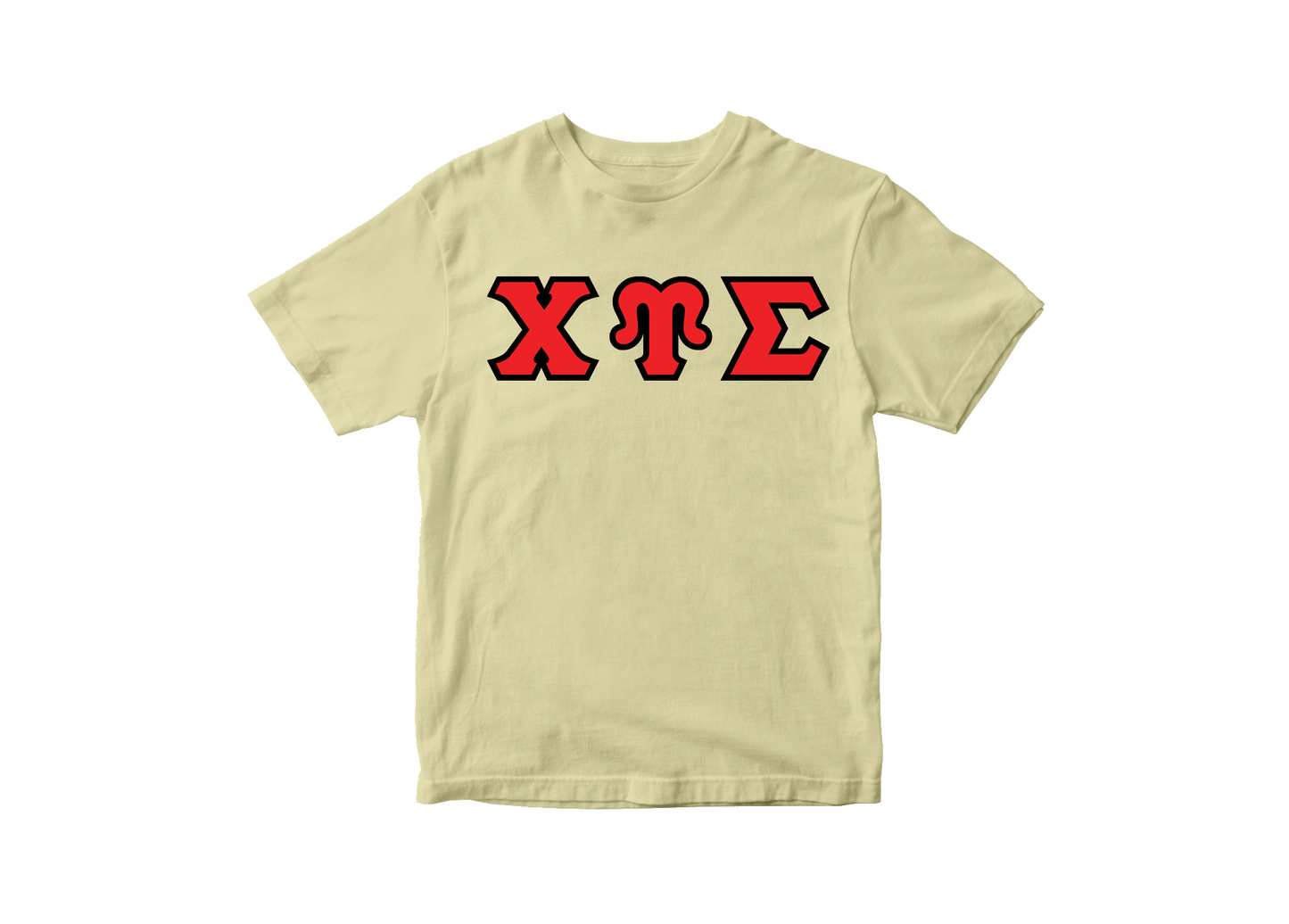 Chi Upsilon Sigma Beige Shirt