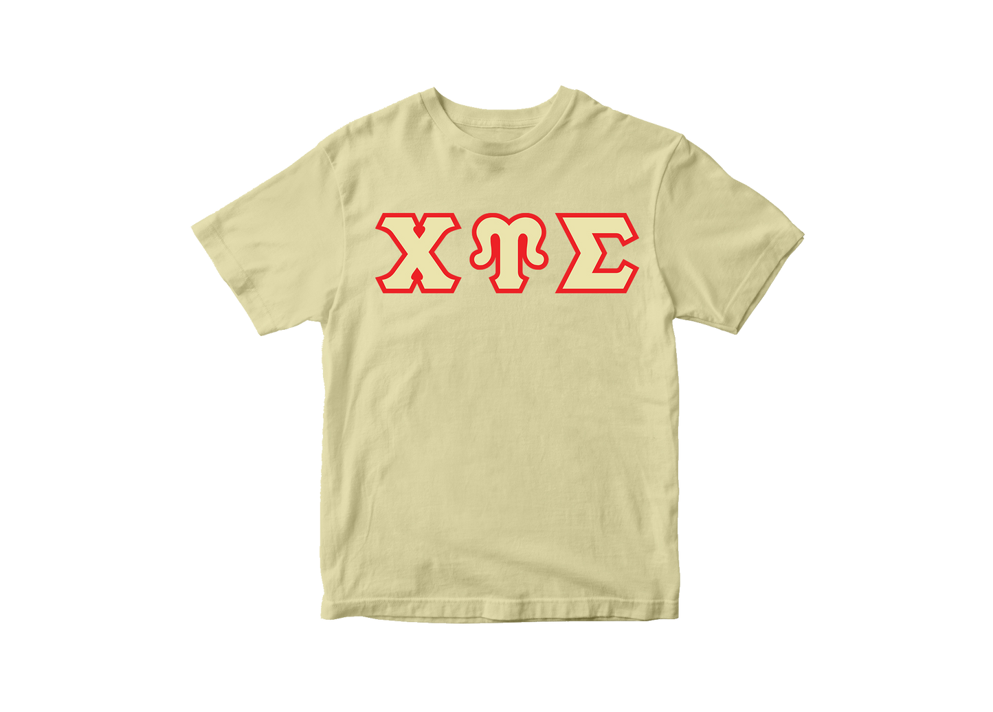 Chi Upsilon Sigma Beige Shirt