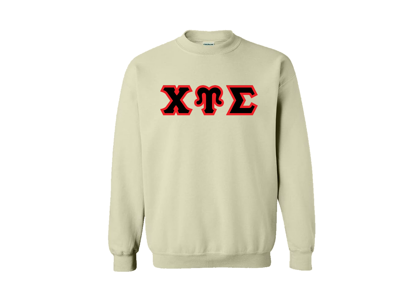 Chi Upsilon Sigma Beige Sweater