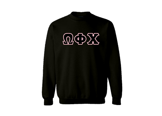 Omega Phi Chi Black Sweater