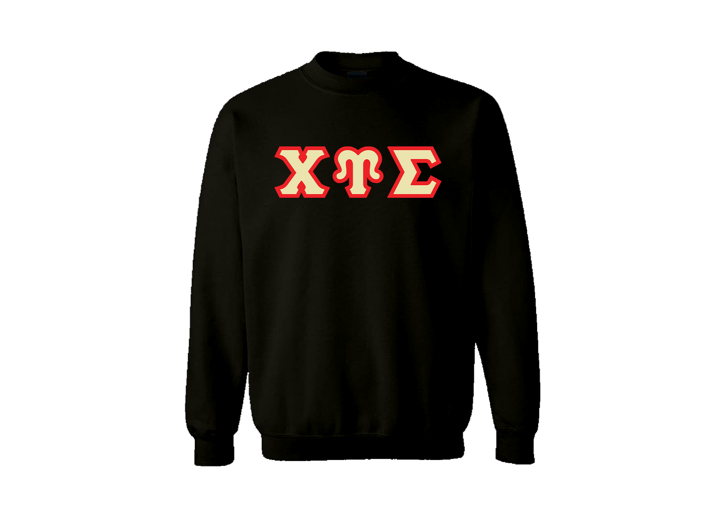 Chi Upsilon Sigma Black Sweater