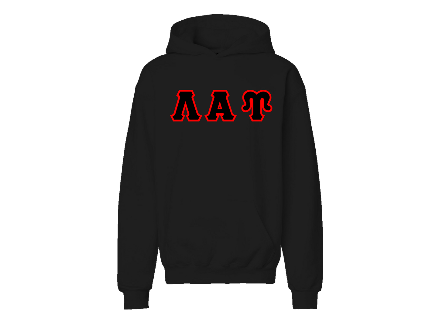 Lambda Alpha Upsilon Black Hoodie