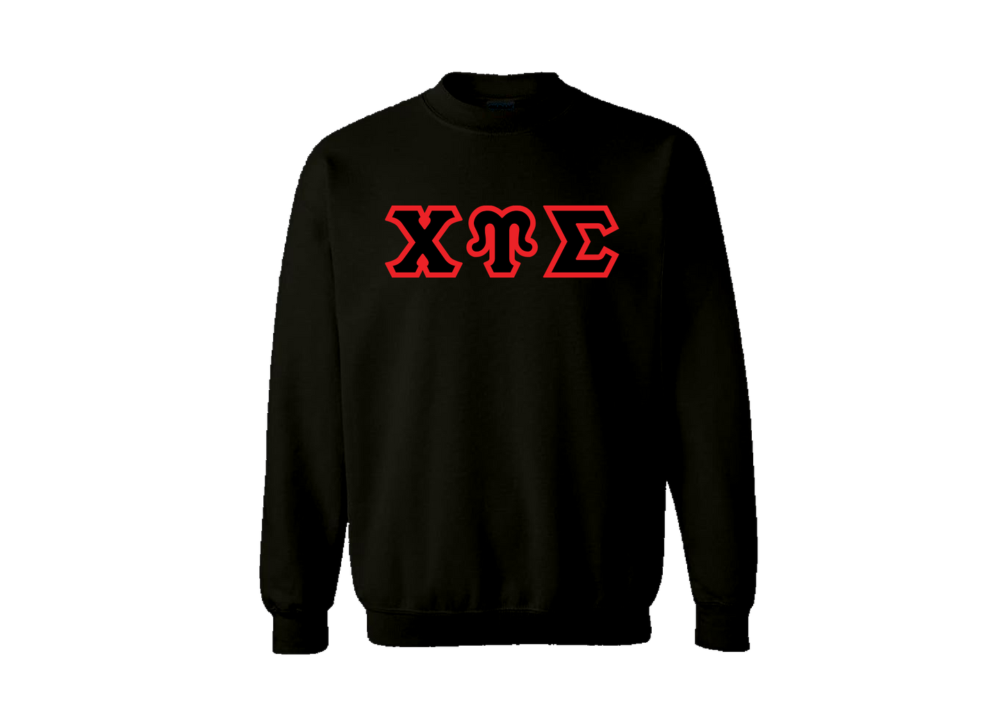 Chi Upsilon Sigma Black Sweater