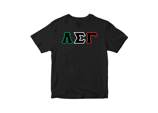 Lambda Sigma Gamma Black Shirt