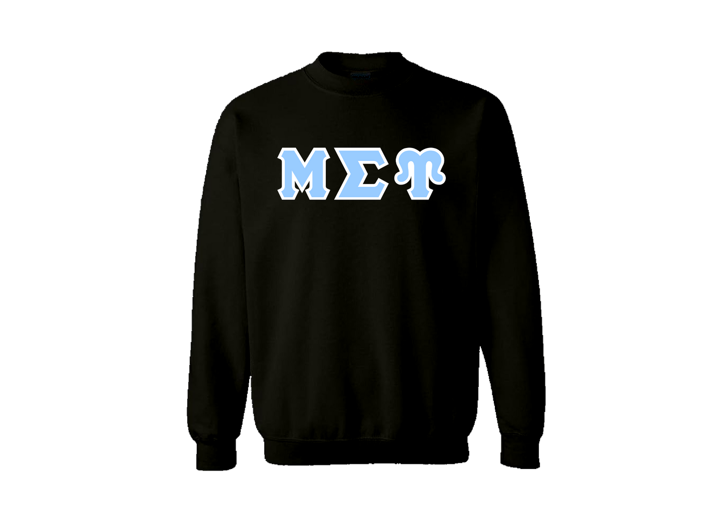 Mu Sigma Upsilon Black Sweater