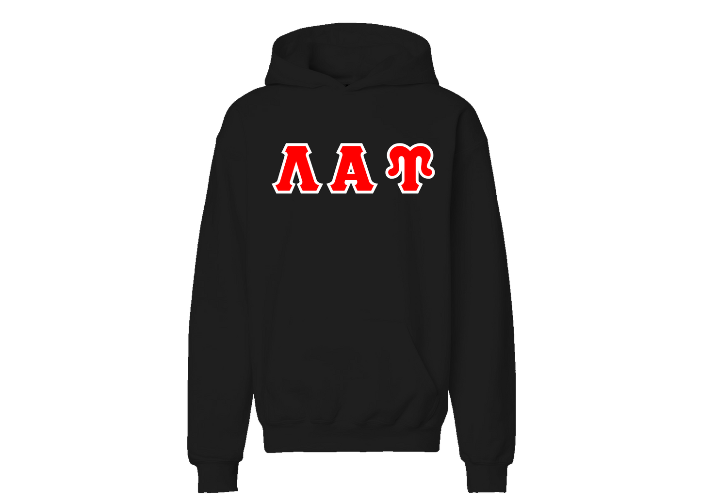 Lambda Alpha Upsilon Black Hoodie