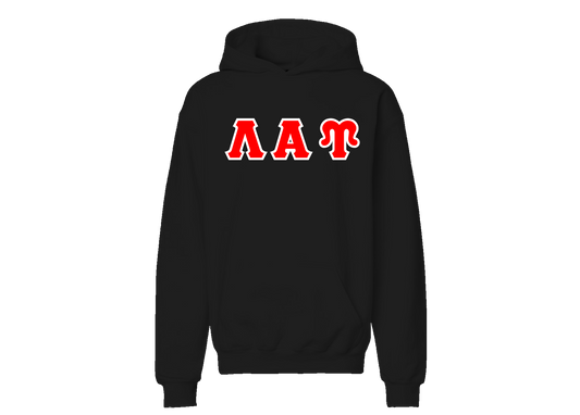 Lambda Alpha Upsilon Black Hoodie