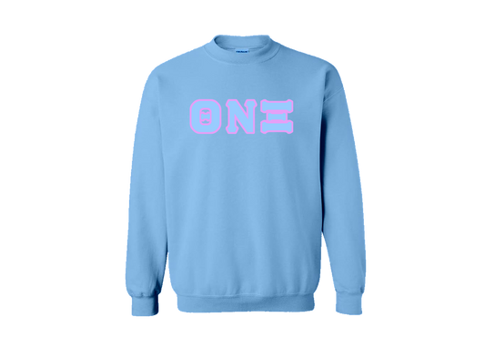 Theta Nu Xi Blue Sweater