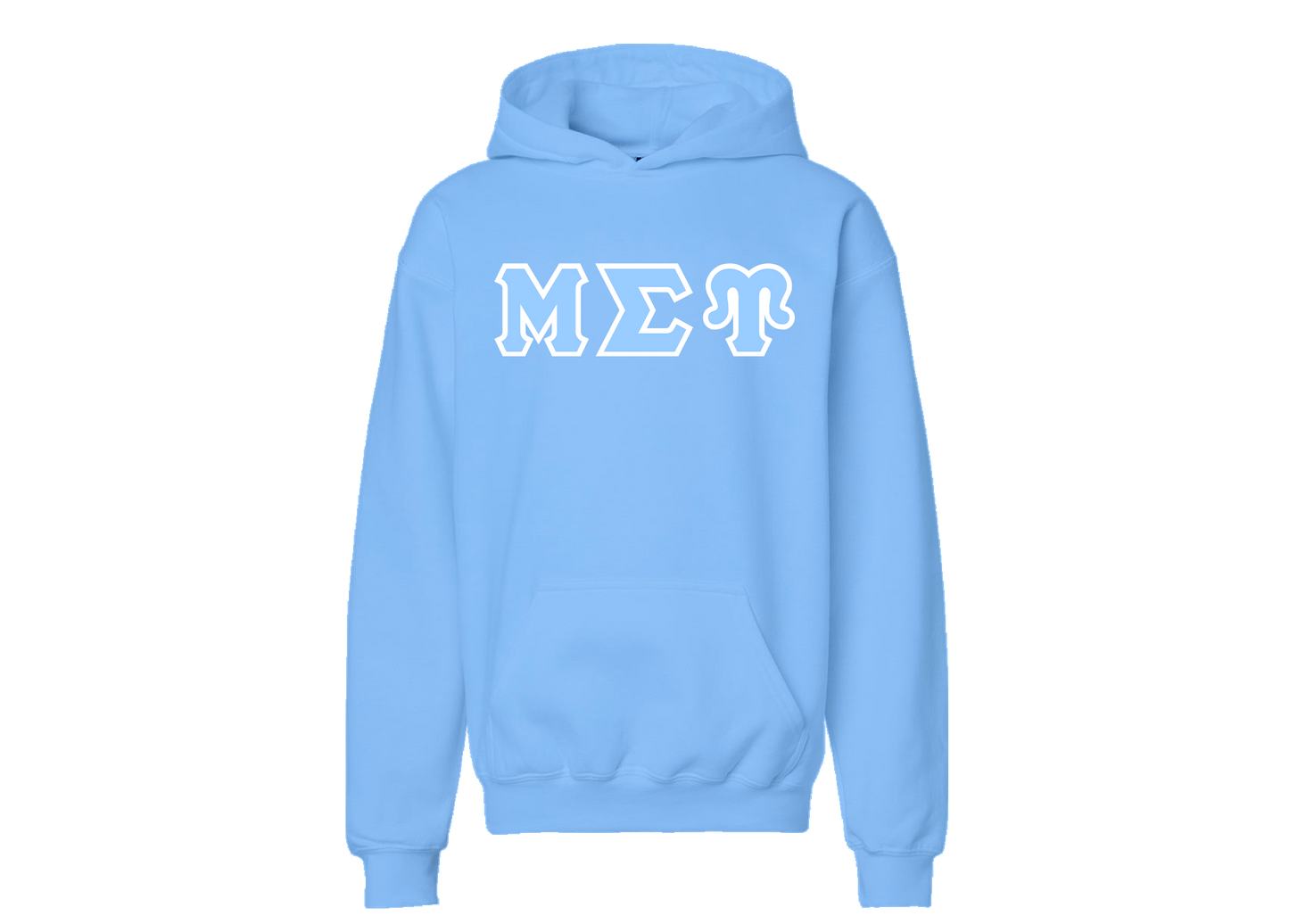 Mu Sigma Upsilon Baby Blue Hoodie