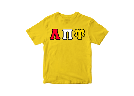 Lambda Pi Upsilon Gold Shirt