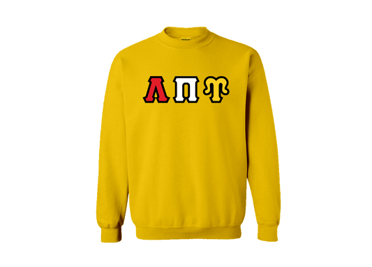 Lambda Pi Upsilon Gold Sweater