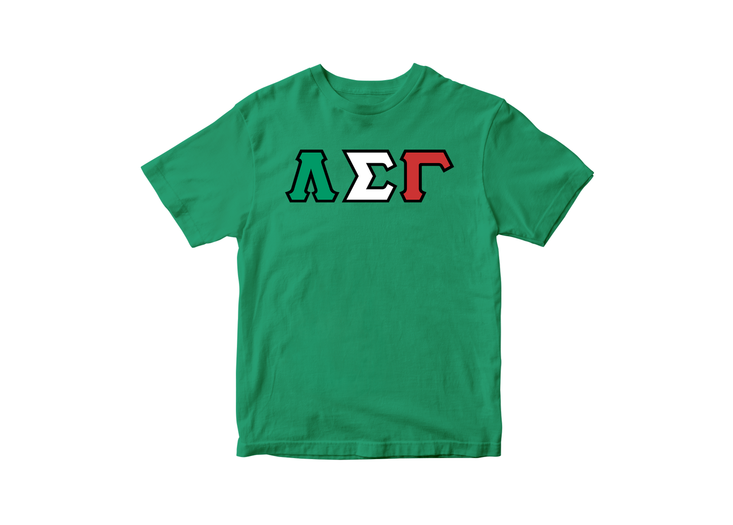 Lambda Sigma Gamma Green Shirt