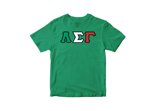 Lambda Sigma Gamma Green Shirt