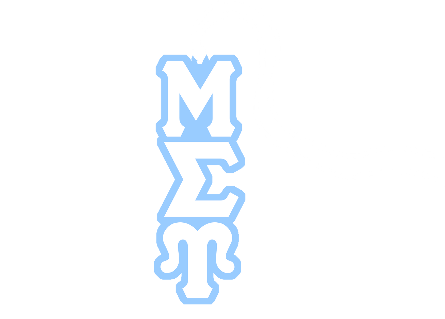 Mu Sigma Upsilon Classic Letter Tiki