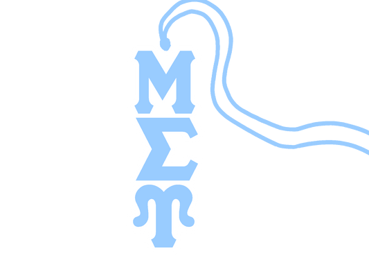 Mu Sigma Upsilon Classic Letter Tiki