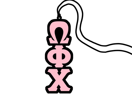 Omega Phi Chi Classic Letter Tiki