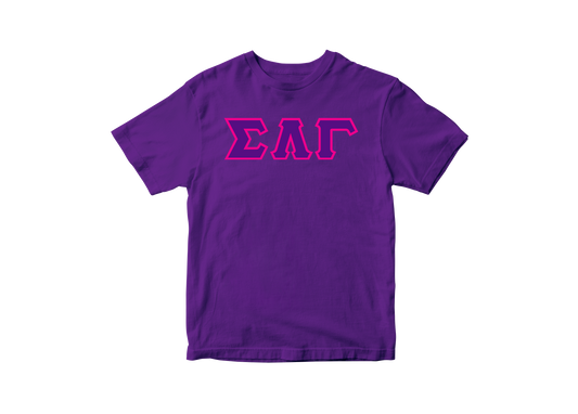 Sigma Lambda Gamma Purple Shirt