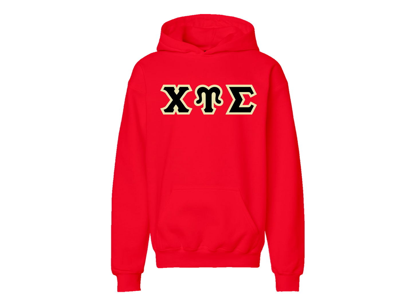 Chi Upsilon Sigma Red Hoodie