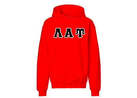 Lambda Alpha Upsilon Red Hoodie