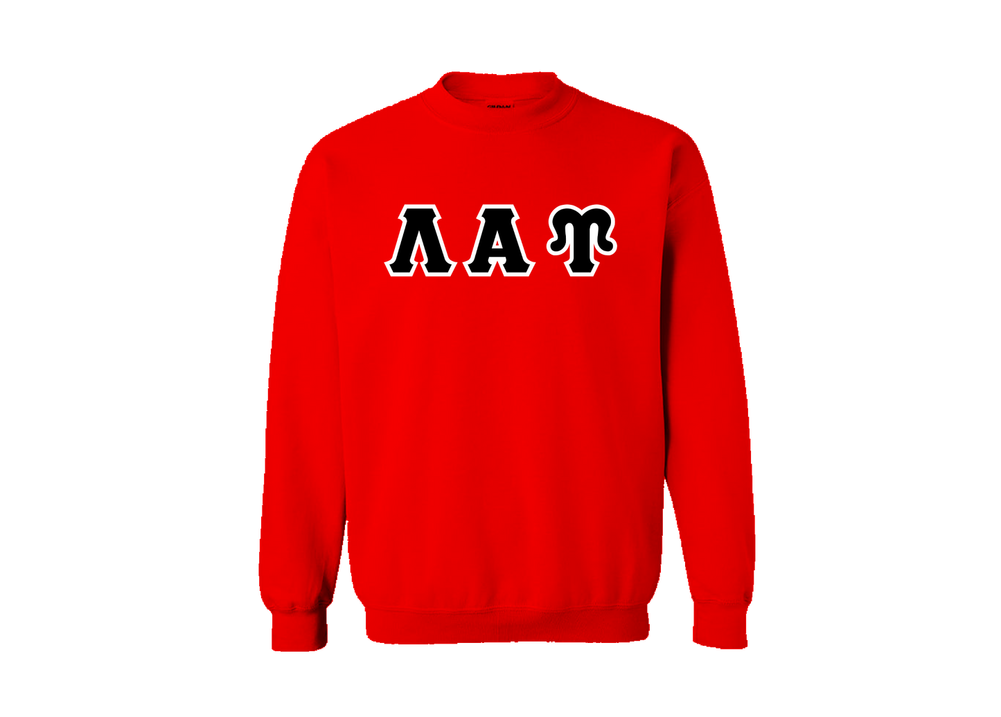 Lambda Alpha Upsilon Red Sweater