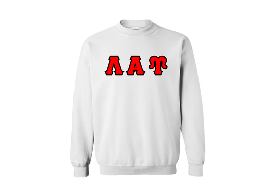 Lambda Alpha Upsilon White Sweater