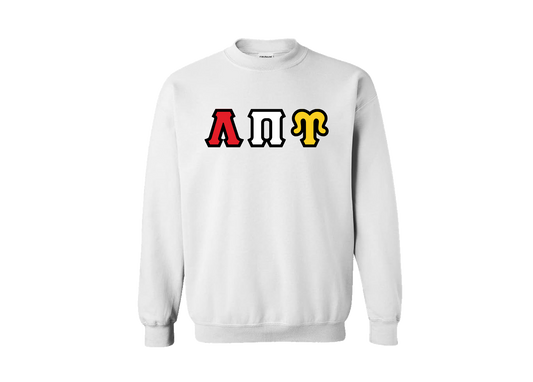 Lambda Pi Upsilon White Sweater